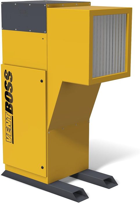 Floor Mount Fume Extractor with Std. Intake and Spark Arrestance