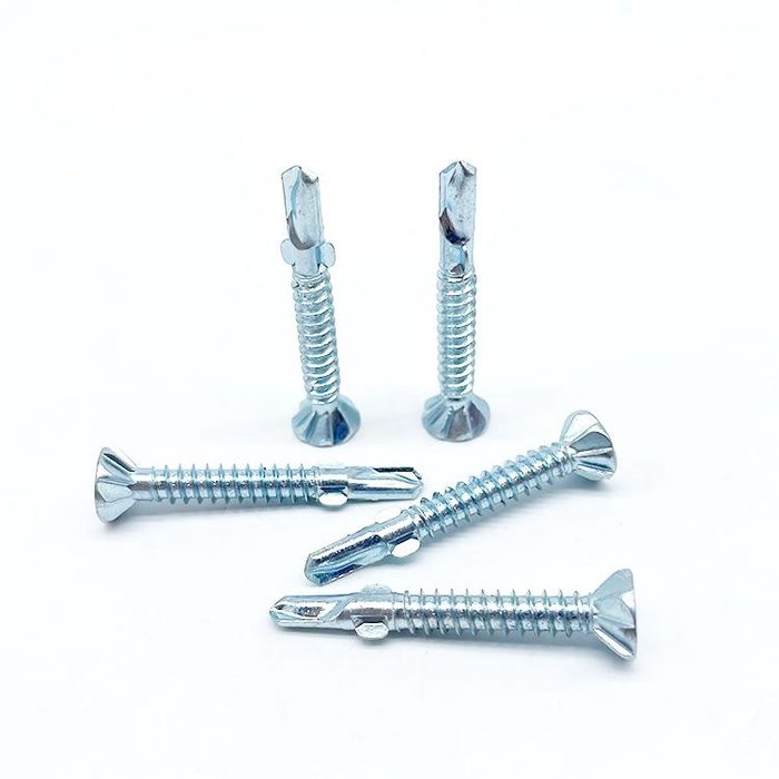 Wood-to-Metal Self-Tapping Screws with Wings