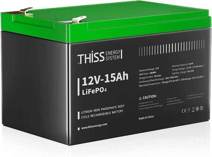 12V LiFePO4 Deep Cycle Lithium Battery