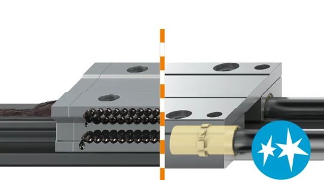 Self Lubricated Linear Guide System