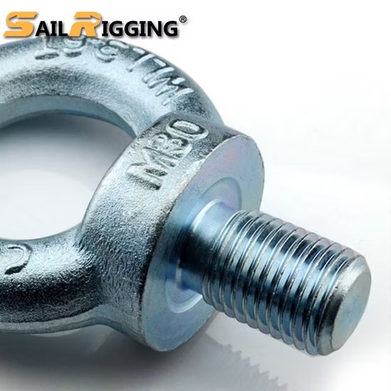 Lifting Eye Bolt, DIN 580, M6-M64, Galvanized