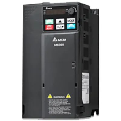 VFD-MS300 Variable Frequency Drive, 1HP, 0.75KW, 230V, 4.8A, Chassis Mount
