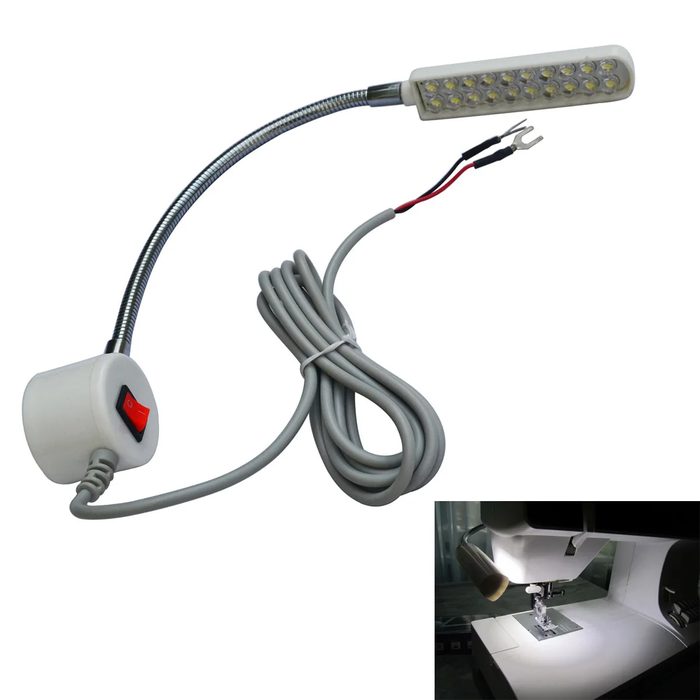 LED Gooseneck Sewing Machine Light with Magnetic