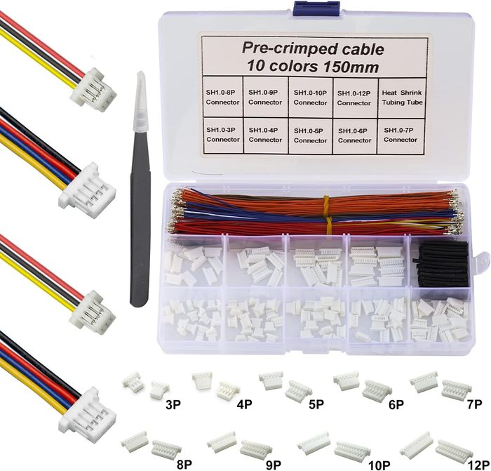JST SH1.0mm Connector Plug Wire Cable