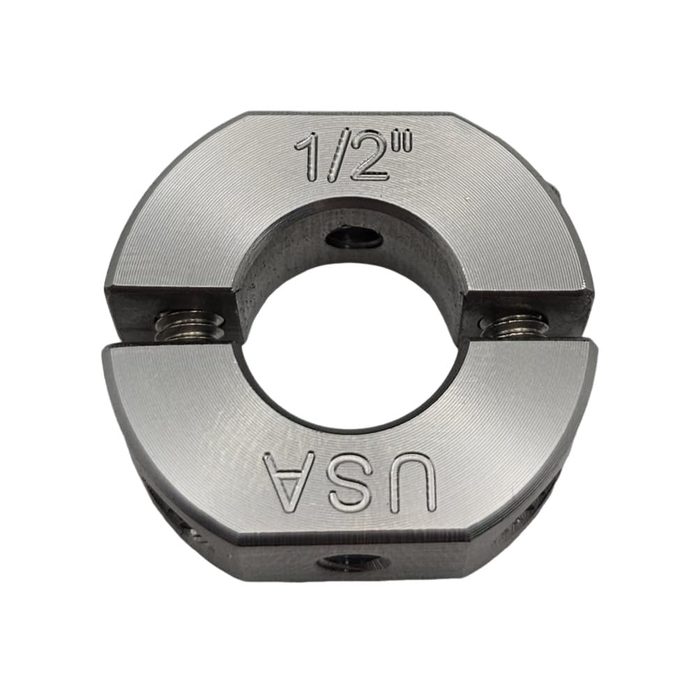 Mountable Clamping Two Piece Shaft Collar