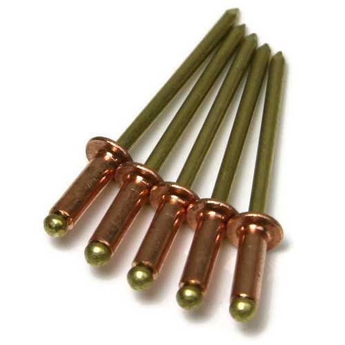 Copper/Brass Open End Blind Rivet