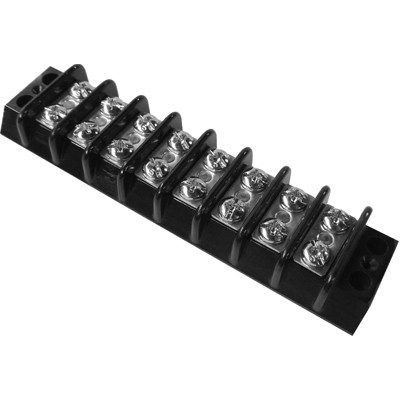 Heavy Duty Double-Row Terminal Block, 8 Positions