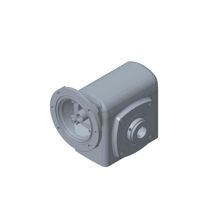 Single Reduction Right Angle Worm Gearbox