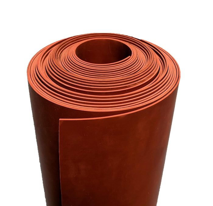 Red Rubber Gasket Material Spool