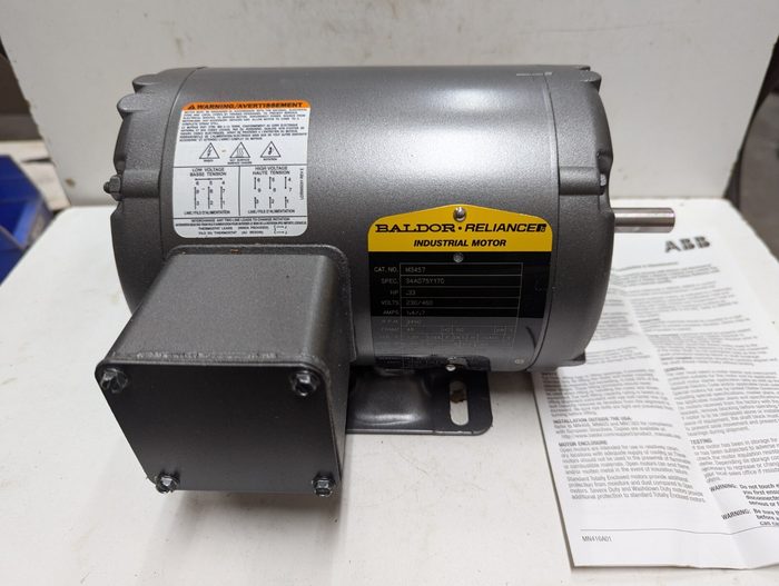 Motor, 1/3 HP, 3450 rpm, 3-Phase