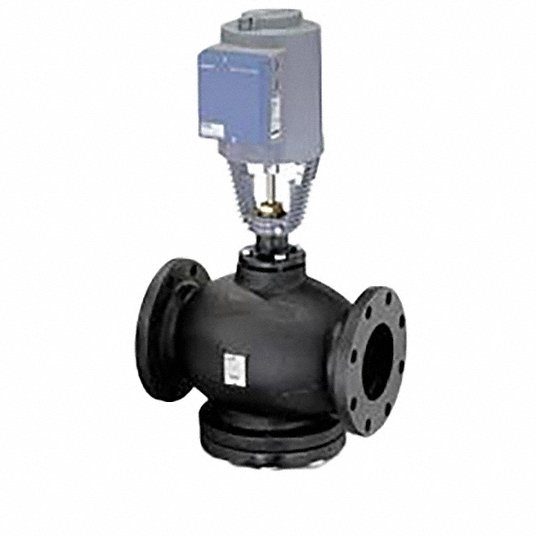 Three-way Globe Valve, 4 inch, Flanged, 160 Cv