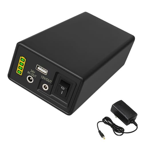Rechargeable Battery; 24V DC 2.65A Auto Ranging Power Supply