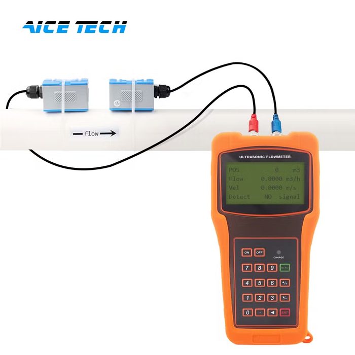 Ultrasonic Clamp-On Flow Meter Sensor