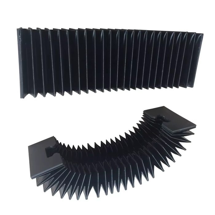 Molded Square / Rectangular Accordion Rubber Bellows