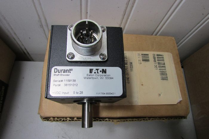 Encoder, Quadrature, 0.38 in Shaft Diameter