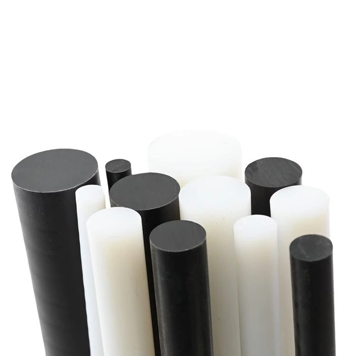 HDPE Bar, White, 3/4" x 2" x 18" LONG