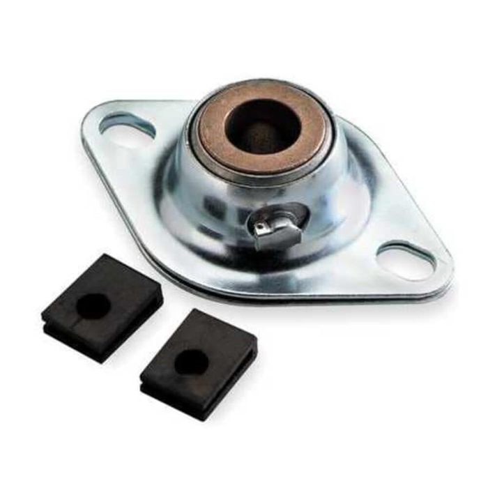 Flange Bearing, 2-Bolt, Sleeve, 5/8" Bore