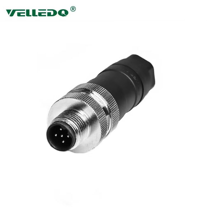 M12 cable connector PRO, 5-pole, B-coded