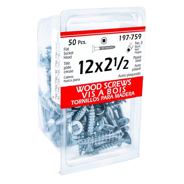 #12 x 2-1/2 in Wood Screw