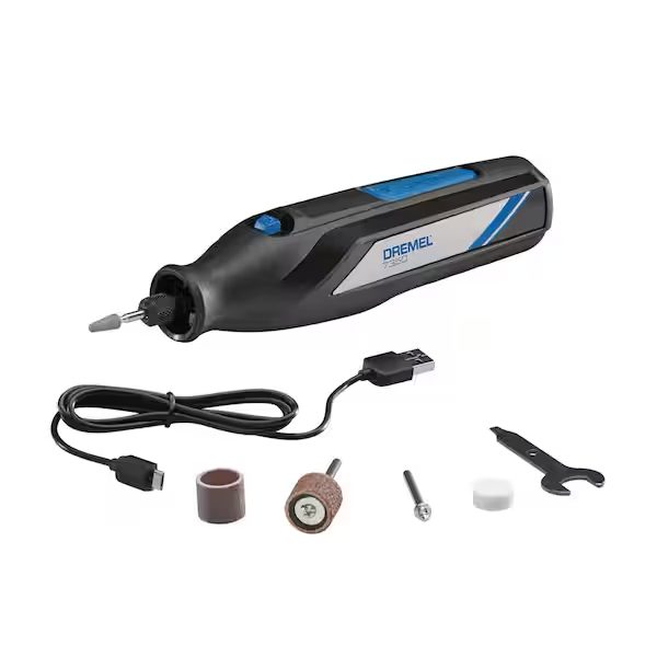 4-Volt 2 Amp USB Cordless Single Speed Rotary Tool