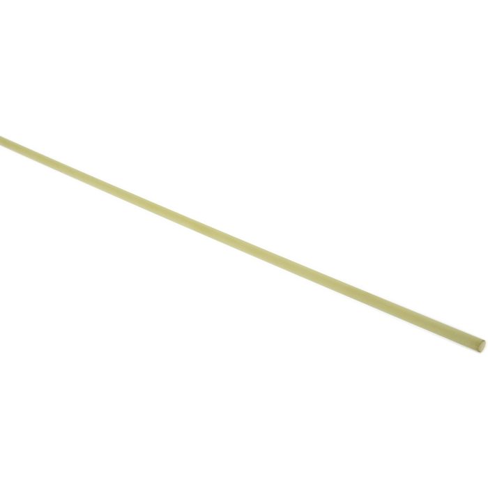 Epoxyglass Laminate (G10/FR4) Rod, 7/16" Dia, 48" Long, Yellow