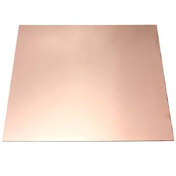 Copper Sheet Plate, 3mm x 50mm x 100mm