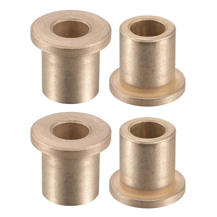 Sintered Bronze Self-Lubricating Flange Sleeve Bearing Bushing