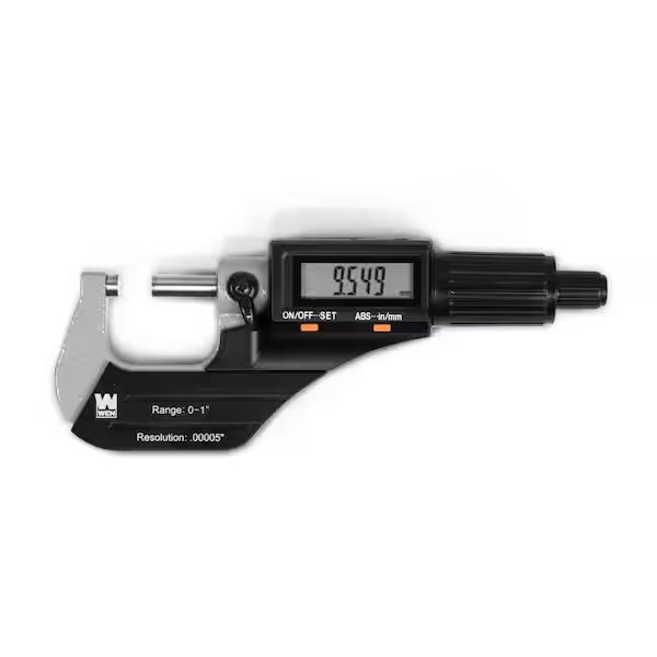 Standard and Metric Digital Micrometer