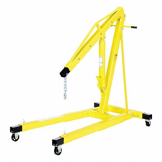 Engine Hoist Telescopic Legs, 4K cap