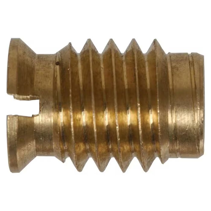 6-32 Coarse Brass Wood Insert Nuts
