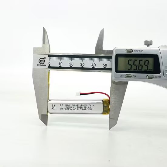 061452 Lithium Ion Polymer Battery 3.7V 450mAh