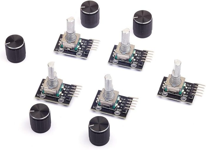 KY-040 Rotary Encoder Module with Knob Cap