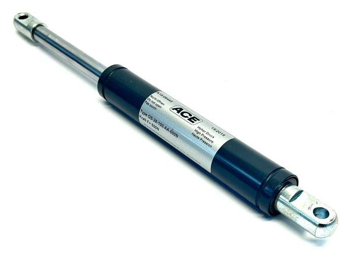 Hydraulic Shock Absorber, Single-Acting, Push