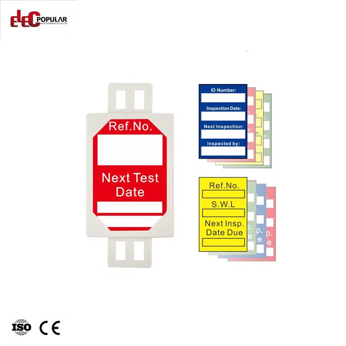 Safety Tagout Plant Machinery Harness Micro Tag