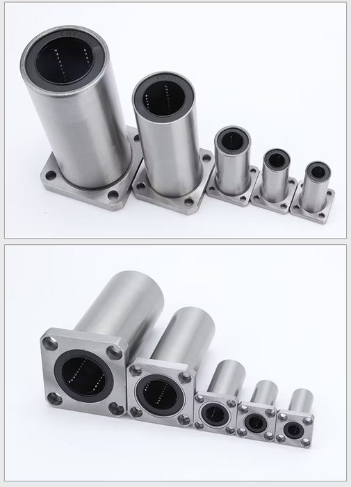 LM8LUU Linear Bearing Black Chrome Plated Rod Bushing