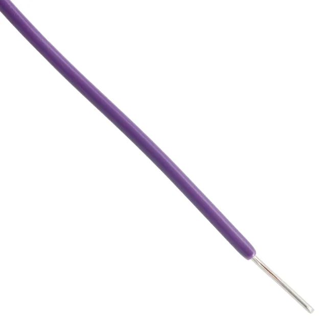 Hookup Wire, 1 Conductor, Violet, 100'