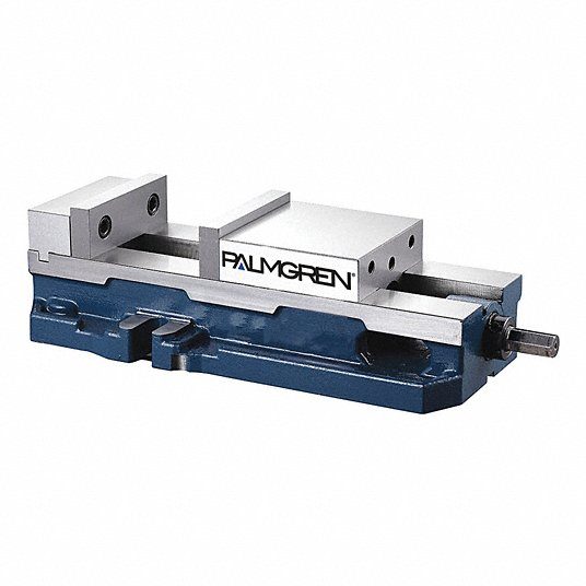 Machine Vise, 4 in Jaw Face Wd, 6 in Max Jaw Opening