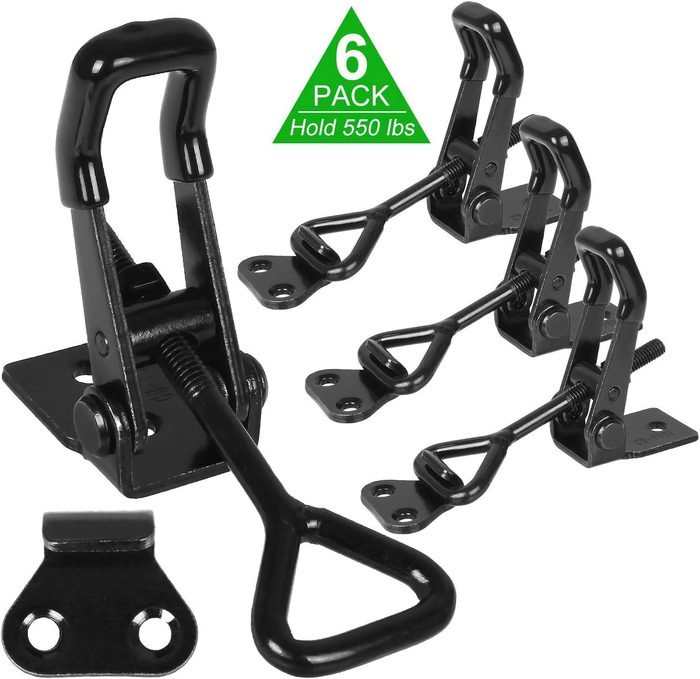 Adjustable Toggle Clamp Holding Capacity Toggle Latch Hasp Clamp Quick Release Pull Latch