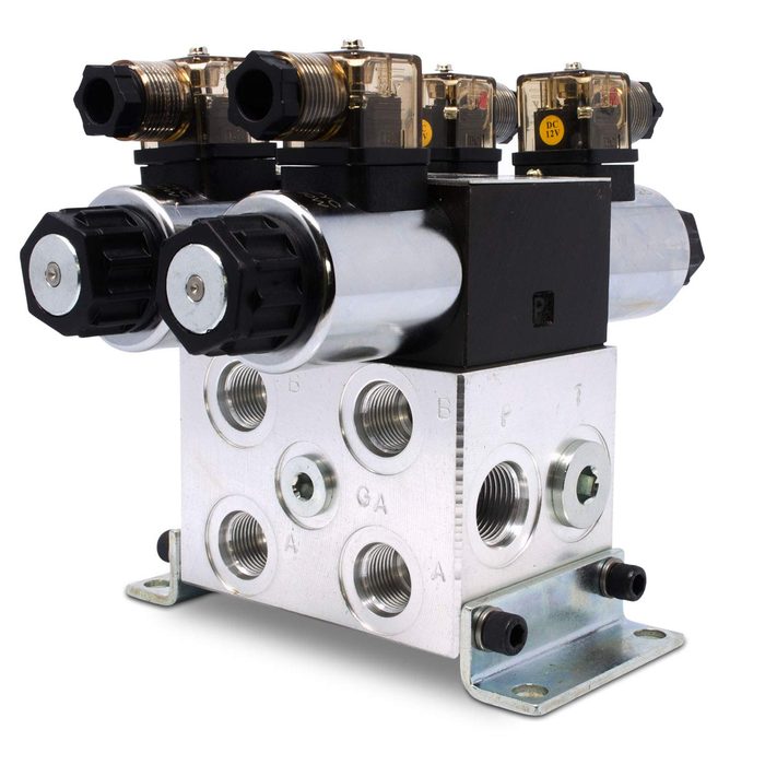 Electric Hydraulic Double Acting Directional Control Valve