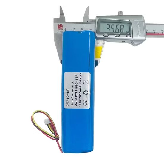 18650-4s2p 14.8V 7000mAh 103.6Wh Rechargeable Lithium Battery Pack