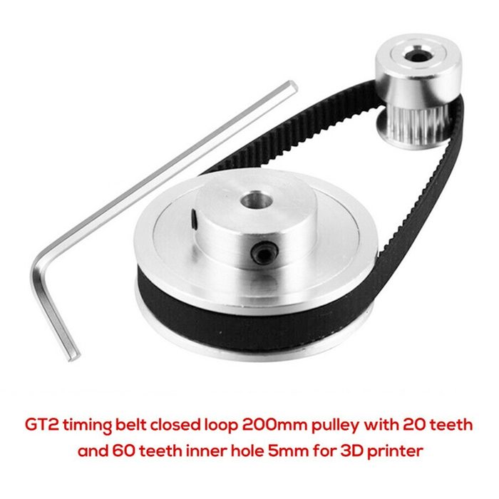 GT2 Closed Loop Timing Belt, 6MM Width