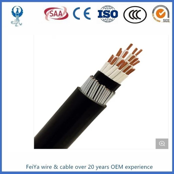 Multicore 1.5 mm2 PVC Insulated Control Cable 0.6/1kV