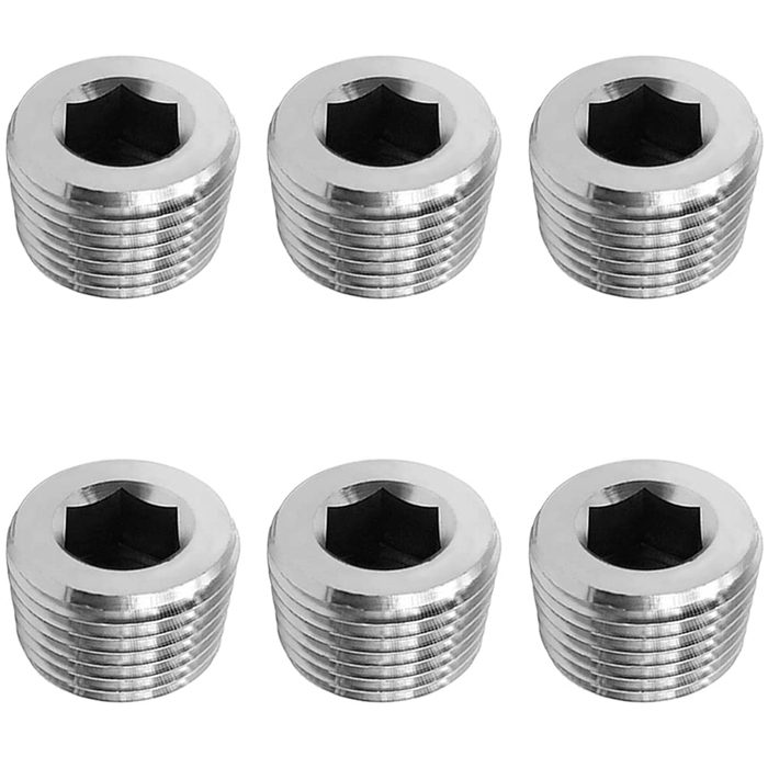 1/16" NPT Steel Socket Head Pipe Plug