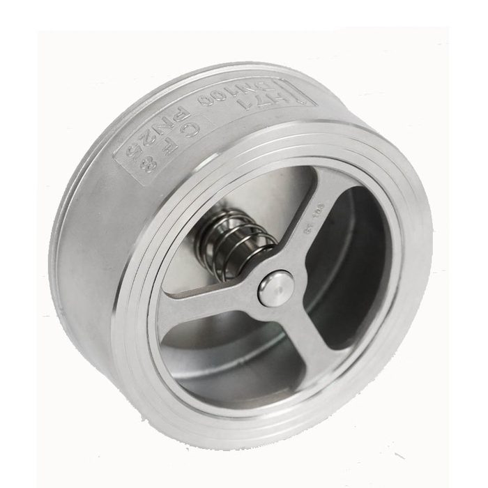 304 Stainless Steel Wafer Flange Check Valve