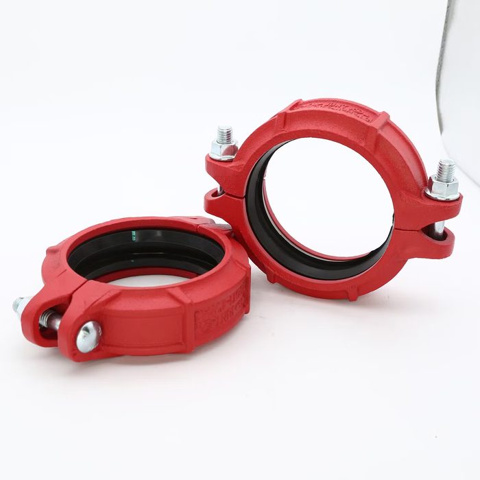 Grooved Rigid Coupling for Pipes in Wet and Dry Systems