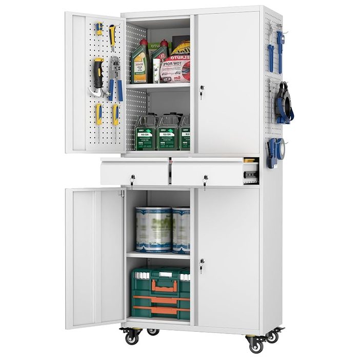 Heavy Duty Steel Tool Chest Cabinet Combo With 5 Drawers