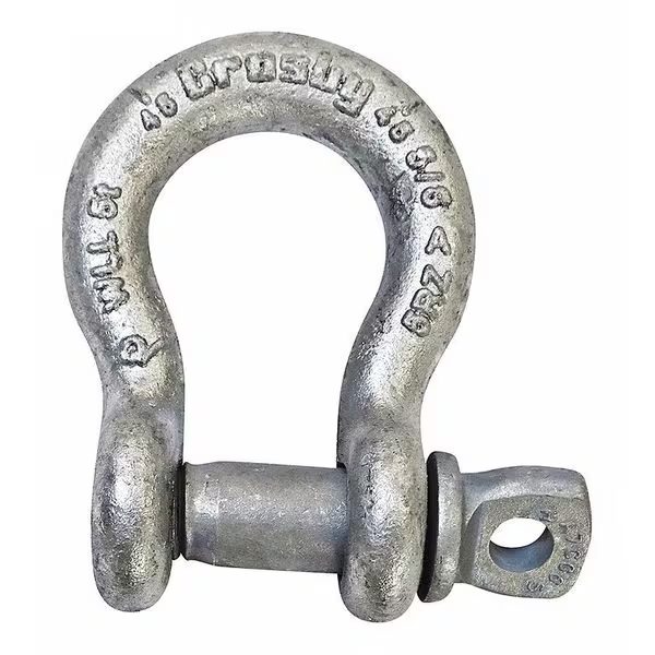 Anchor Shackle, 7/8 in., 19,000 lb., Screw Pin