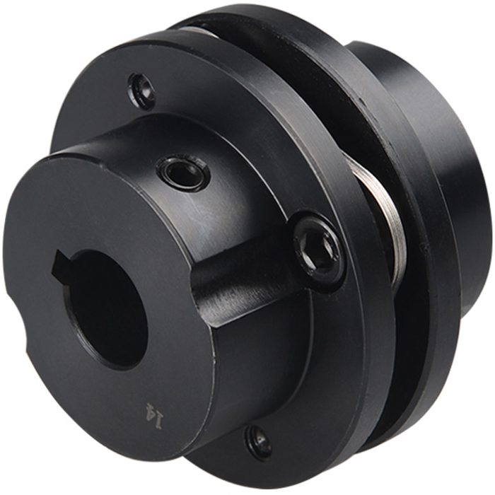 Servo Motor Coupling, 6.35 to 10.00 mm Pipe, 32.00 mm
