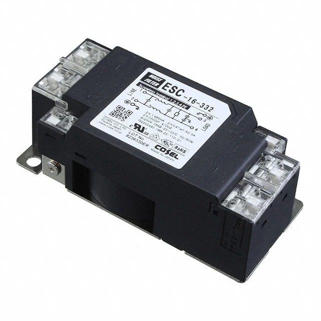 Power Line Filter Module, 6A 250VAC/VDC