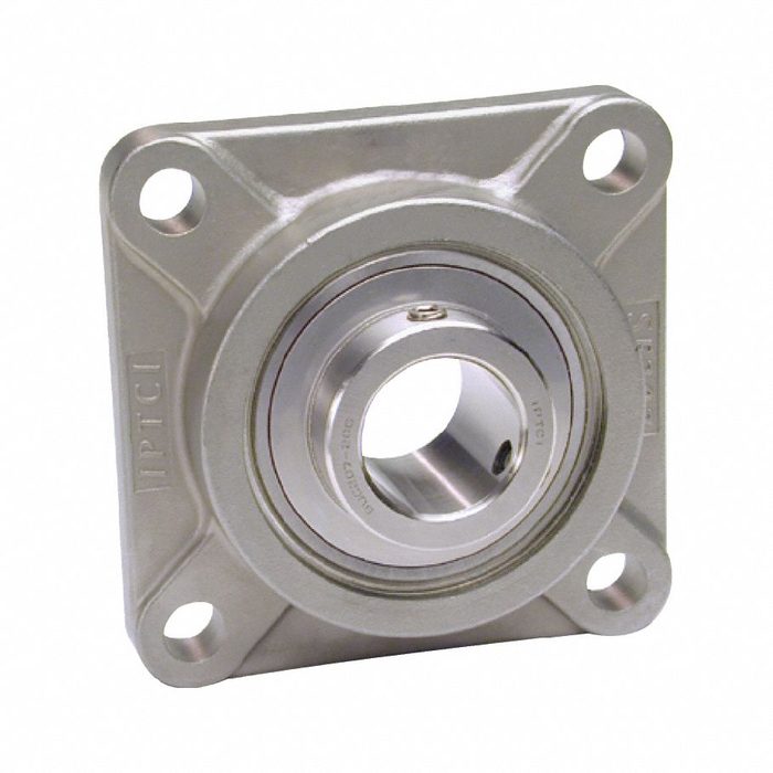Radial Ball 4 Bolt Flange Bearing, 50 mm Bore